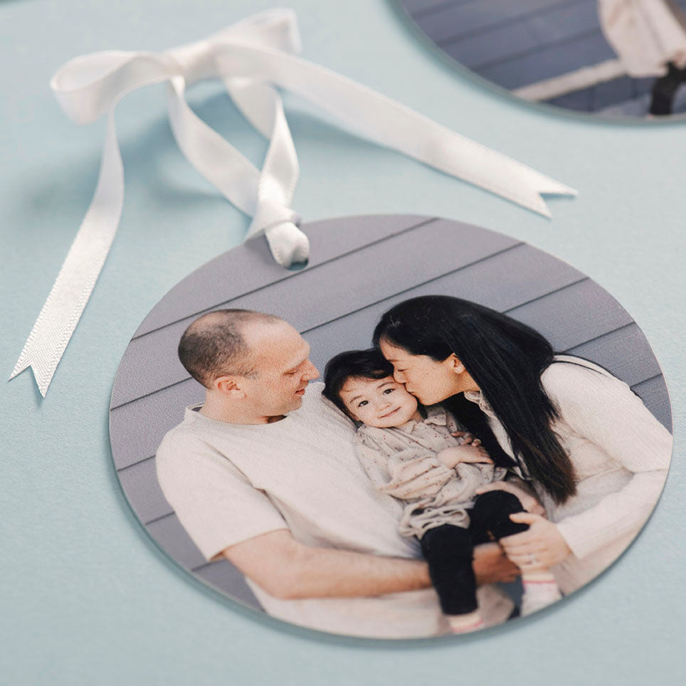 Personalised Metal Christmas Decoration