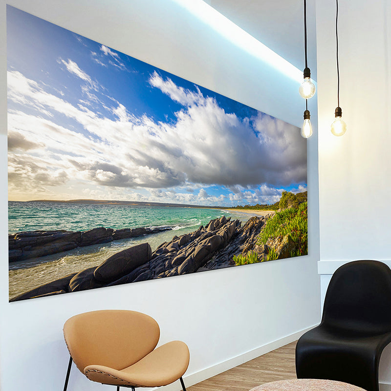 Bold Art in Metal for Medical Practice