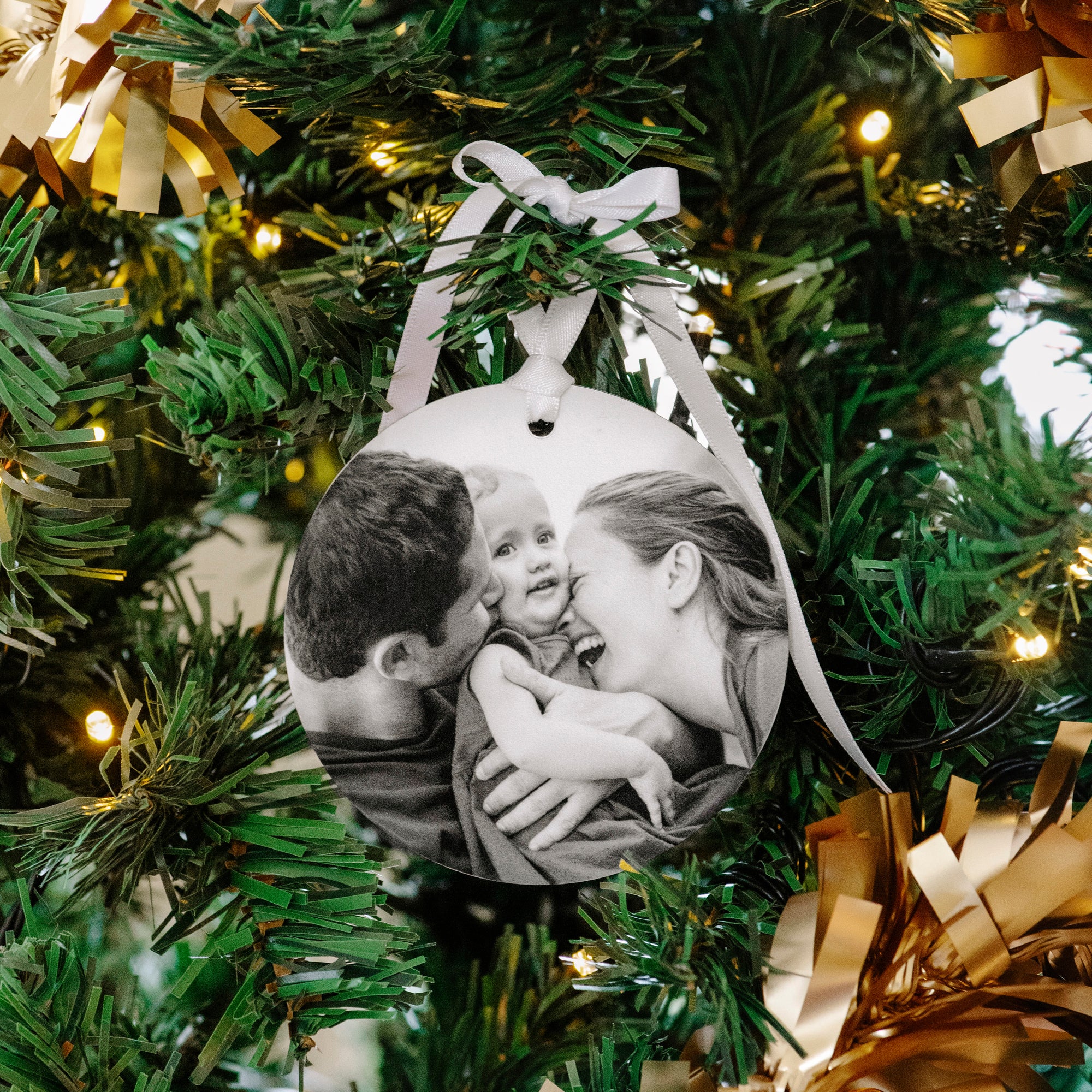 Personalised Metal Christmas Decoration