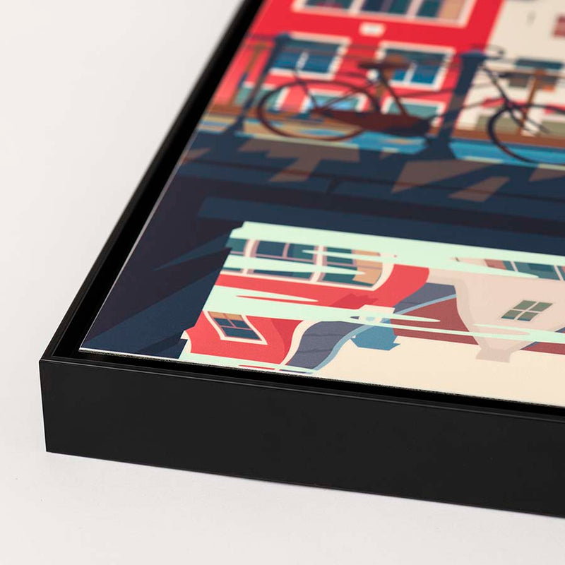 Indoor Art Box Frame - Print 2 Metal