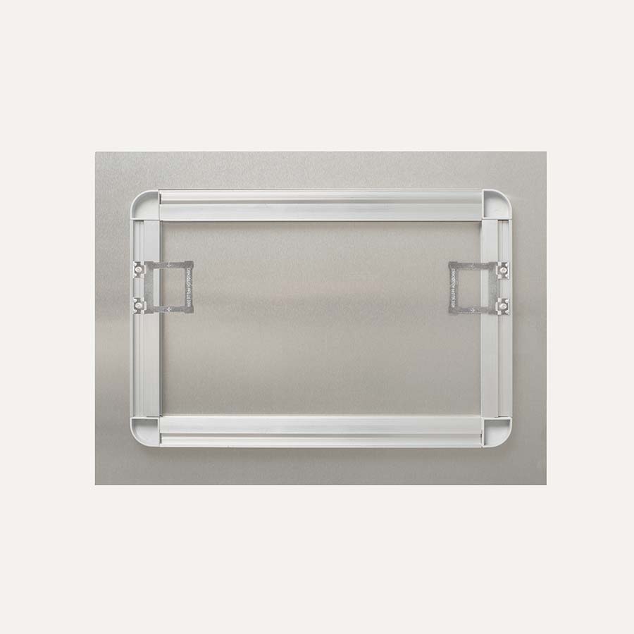 Floating hanger back view option 3