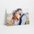 Indoor Horizontal Metal Print with wedding photo