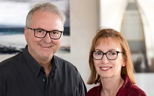 Marie & Frank owners of Print 2 Metal