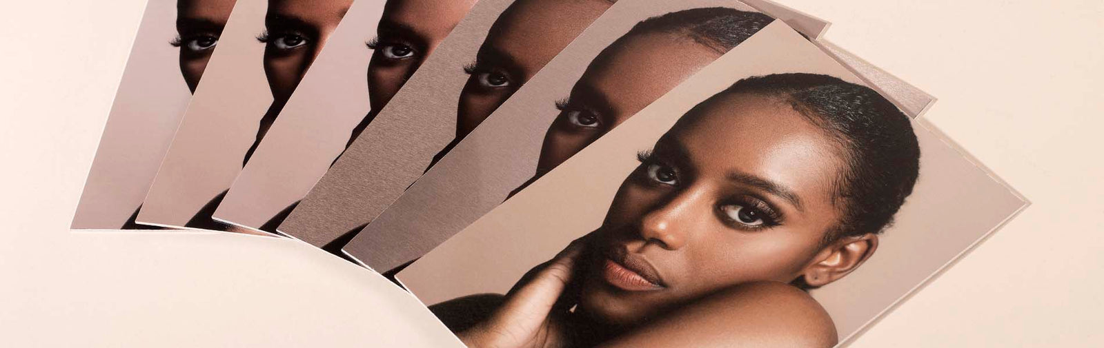 Photo of lady on all different types of metal surfaces