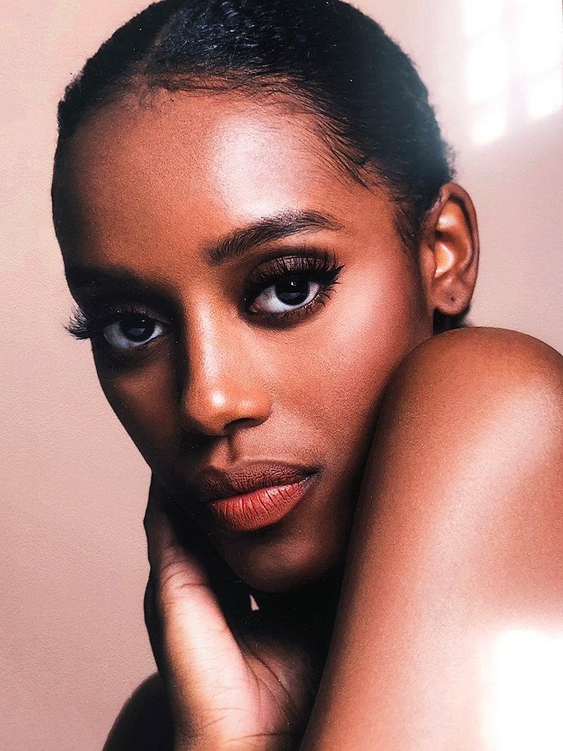 Photo of lady on Semi Gloss